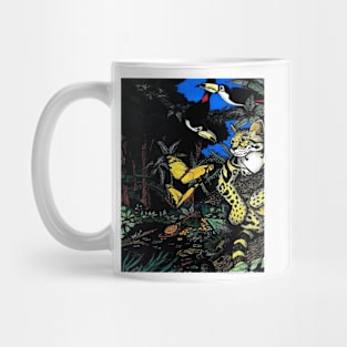 Rain Forest Ocelot Mug